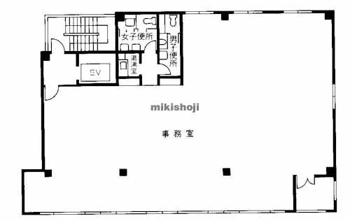 湊町・元町・難波中・日本橋・敷津のなんば東ビル 平面1