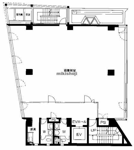 吉田茶屋町ビル 平面1