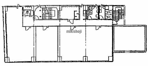 岡山市の野田屋町ＪＮビル 平面1
