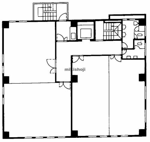 雑村ビル 平面1