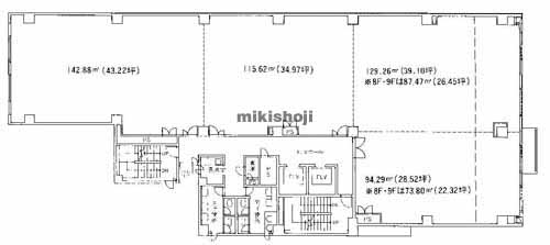 ＡＹＡ四条烏丸ビル 平面1