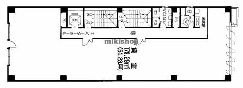 井門四条ビル 平面1