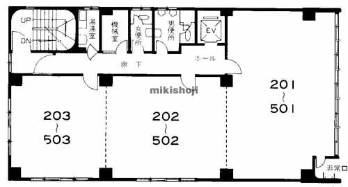 大同ビル 平面1