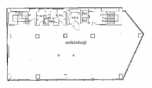 灘区のアクサス六甲駅前ビル 平面1