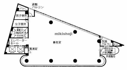 新神戸ビルディング 平面1