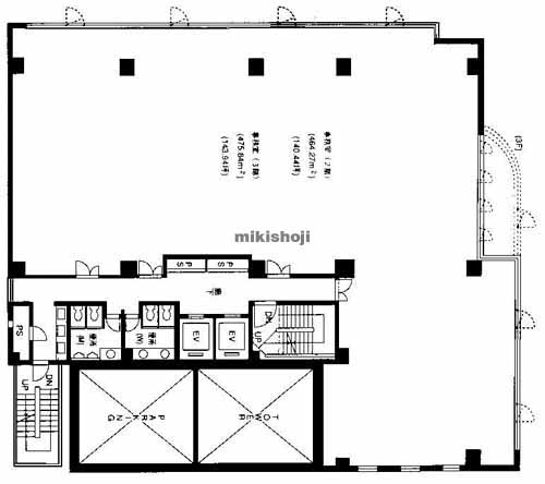 三宮米本ビル 平面1