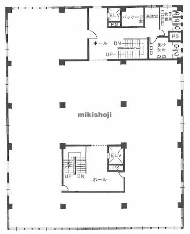 尼崎市の尼崎松本ビル 平面1
