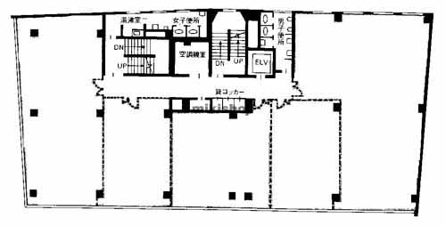 姫路市の宮本ビル 平面1