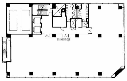 松山市の日本生命松山市駅前ビル 平面1