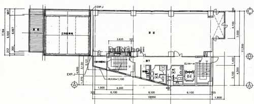 富山市のＭＩＰＳビル 平面1