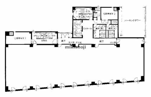 金沢市の甲南アセット金沢百万石ビル 平面1