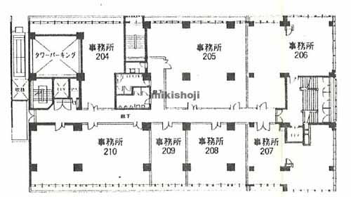 中央区他のツイン雲井フレックス２１ 平面1