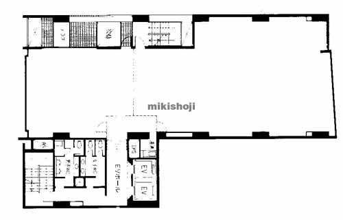 北久宝寺町～博労町のアップウェル船場 平面1