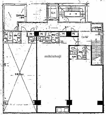 グリーン本町ビル 平面1
