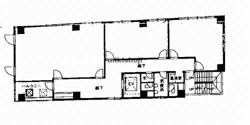 北浜東～常磐町の大宗ビル 平面1