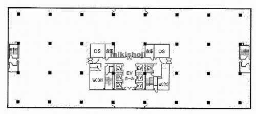 芝田・茶屋町・大深町の阪急ターミナルビル 平面1