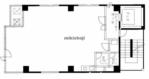 北浜～淡路町の平野町ときわビル 平面1