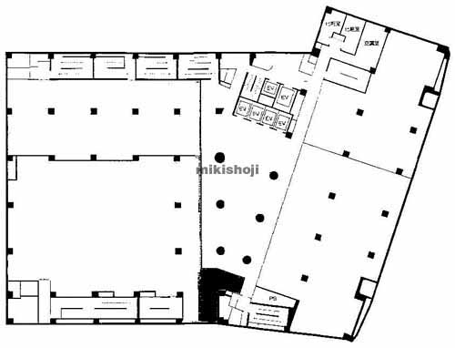 阿倍野筋・旭町・松崎町のアポロビル 平面1