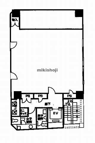 スプルース野田ビル 平面1