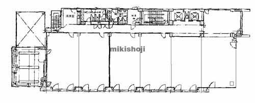 ＪＲ岡山駅第１ＮＫビル 平面1