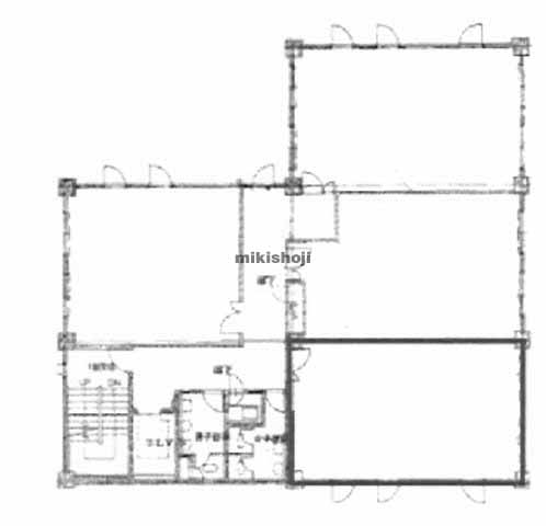 和泉市のイズビル 平面1