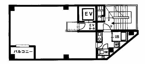 アーバナイト農人橋ビル 平面1