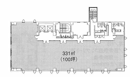 ニッセイ四条柳馬場ビル 平面1