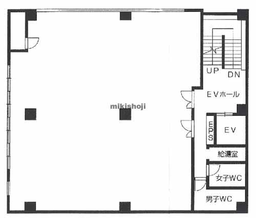 池田市のファーストセトビル 平面1