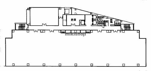湊町・元町・難波中・日本橋・敷津の難波サンケイビル 平面1
