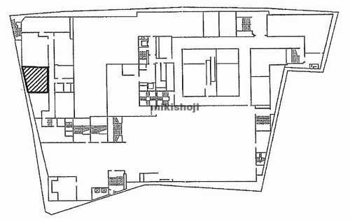 西宮市の夙川グリーンタウン北棟 平面1
