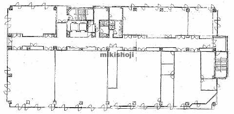 下京区の京都リサーチパークサイエンスセンター棟１号館 平面1