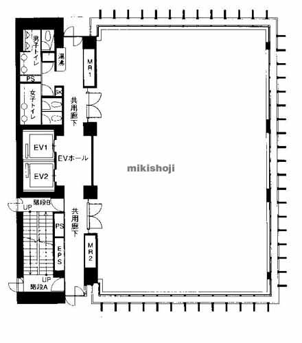 淀屋橋山本ビル 平面1