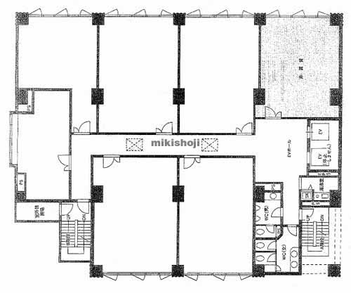 天王寺区他のライフコート清水谷 平面1