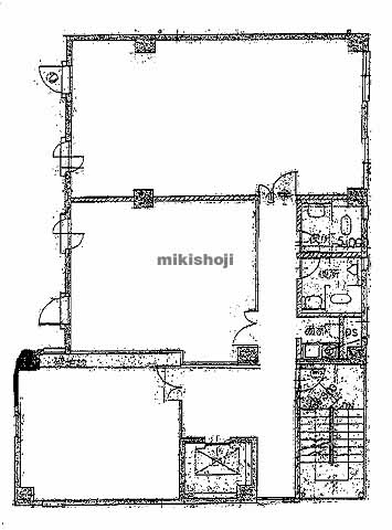 豊中市の第２２桜塚村橋ビル 平面1