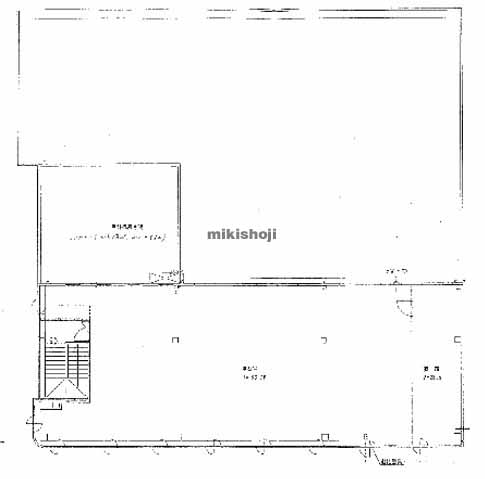 姫路市の朝見ビル 平面1