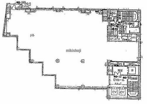 中央区他の神和ビル 平面1