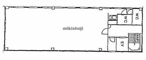 烏丸ＫＴ第１ビル 平面1