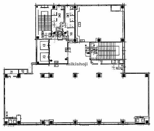 ベルヴュオフィス三宮 平面1