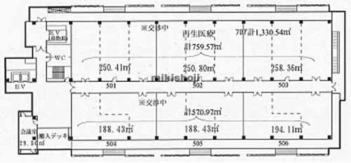 中央区他の神戸医療イノベーションセンター 平面1