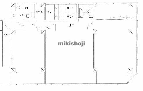 中央区他の古河ビル 平面1