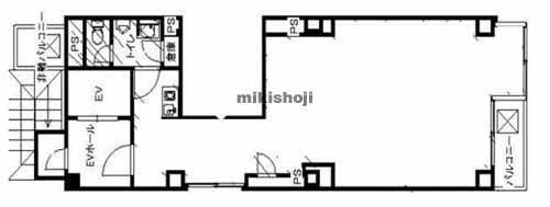 南森町周辺のアドバンス東天満ビル 平面1