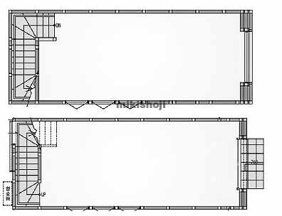 土佐堀・京町堀・西本町の靱本町２丁目　１棟貸 平面1