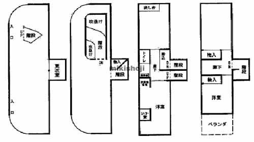 東成区のＫＣＳ鶴橋 平面1