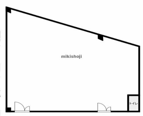 近江八幡市のＯ・Ｈビル近江八幡 平面1