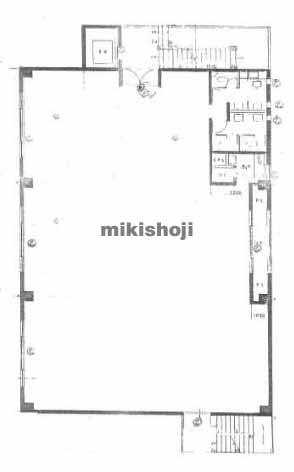 吹田市のエッグワンビル 平面1