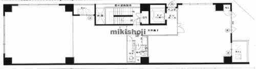 阿波座・立売堀のリアライズ立売堀ビル 平面1
