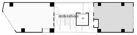 南船場のＡＦＬＯ Ｇａｒｄｅｎ －ＳＨＩＮＳＡＩＢＡＳＨＩ－ 平面1