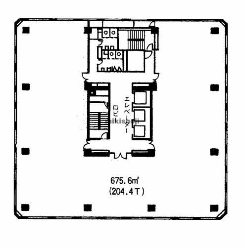 博多駅前・中央街のＮＭＦ博多駅前ビル 平面1