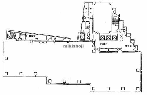 祇園・呉服町の西鉄祇園ビル 平面1