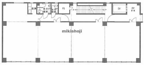 博多駅前・中央街のＭビル１号館 平面1